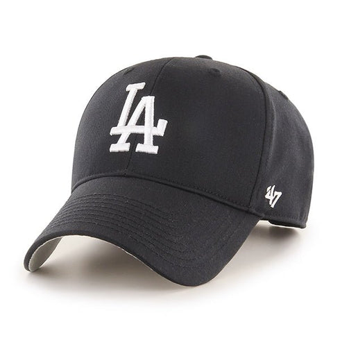 47 Youth Kids Mlb Los Angeles Dodgers Mvp Cap - Black - Streetart.fr