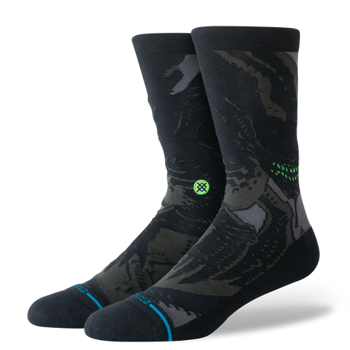 Stance Alien Crew Socks - Black