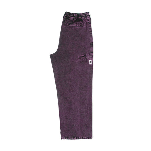 Poetic Collective Painter Pants Pantalon - Purple Acid Wash