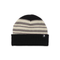 Passport Organic Stripe Beanie - Black