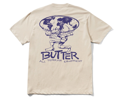 BUTTER TERRAIN T-SHRIT - BONE