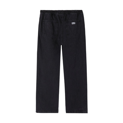 Obey Easy Denim Pant - Faded Black