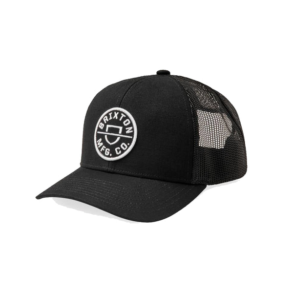 Brixton Crest X Mp Mesh Cap - Black / Black