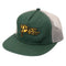 Passport Minimum Output Workers Trucker Cap - Elm Green