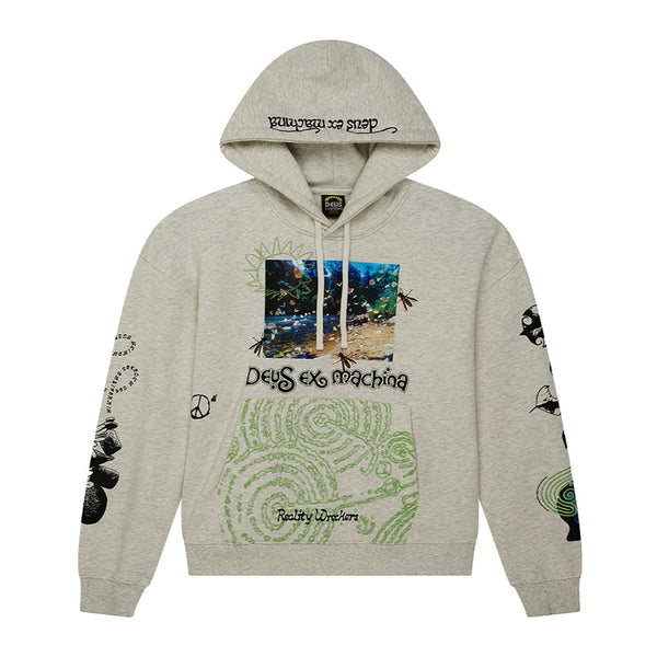 Deus Migration Hoodie - Light Grey Marle - Lgm