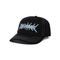 BUTTER NAIL 5 PANEL CAP - BLACK