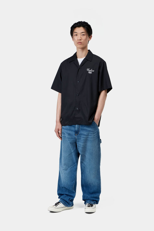 Carhartt WIP S/S Travon Shirt - Black / Wax - I036808_K02_XX