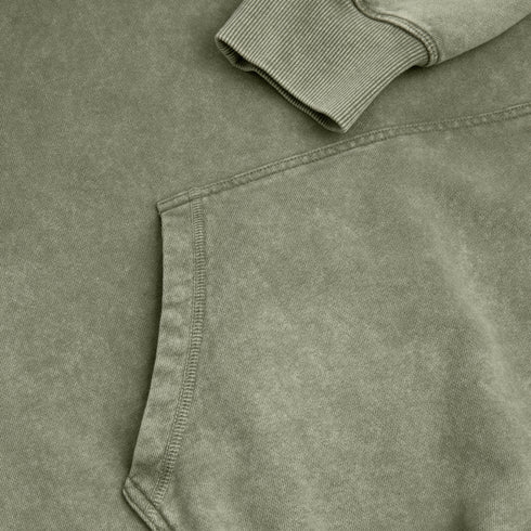 Polar Fade Frank Hoodie - Army Green