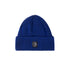 Polar Lines Merino Beanie - Egyptian Blue / Black