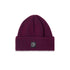 Polar Lines Merino Beanie - Wine / Navy