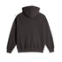 Polar Waffle Zip Hoodie - Dirty Black