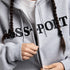 Passport Official Hoodie Zip - Ash