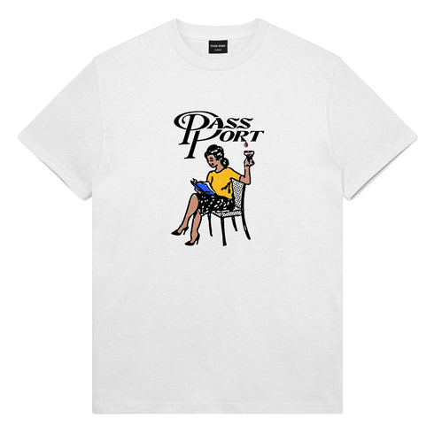Passport Minimal Output T-Shirt - White