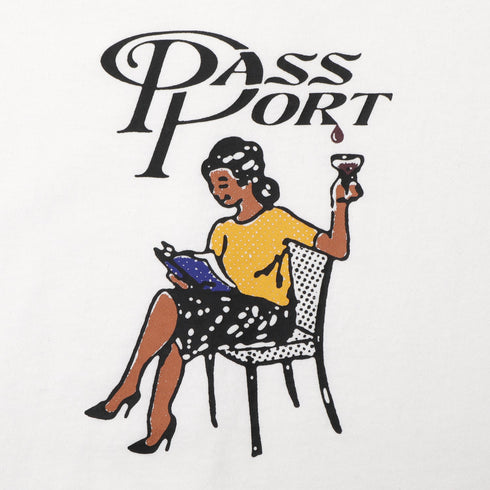 Passport Minimal Output T-Shirt - White
