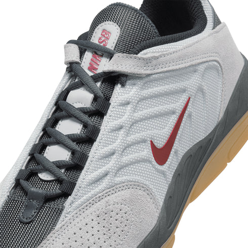 Nike Sb Vertebrae - Light Smoke Grey / Dark Team Red