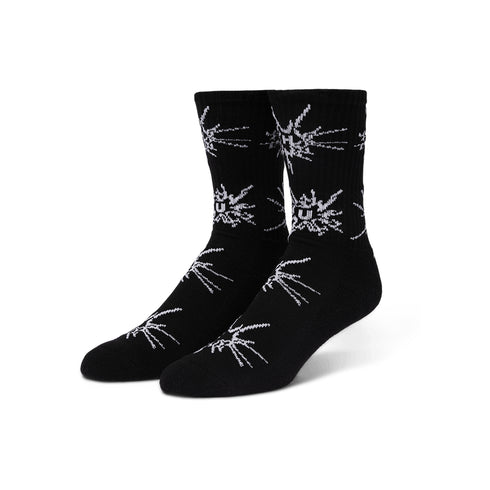 Huf Auto Glass Crew Socks Black
