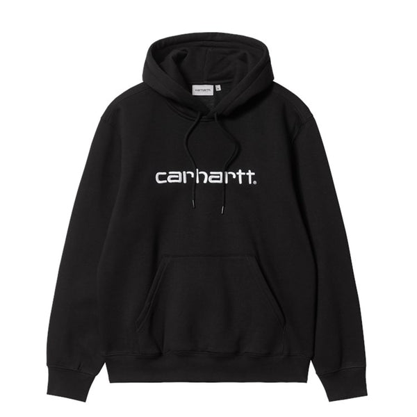 Carhartt Wip Hooded Carhartt Sweat A Capuche Black / White