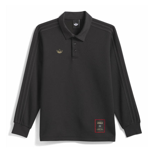 Adidas Tyshwan Rugby Polo - Black