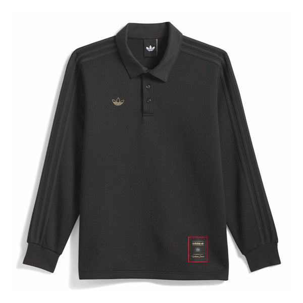 Adidas Tyshwan Rugby Polo - Black