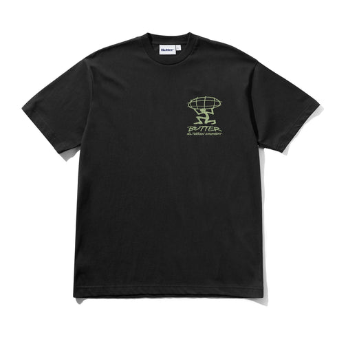 BUTTER TERRAIN T-SHRIT - BLACK