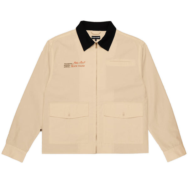 Passport Workers Radio Silence Jacket - Stone