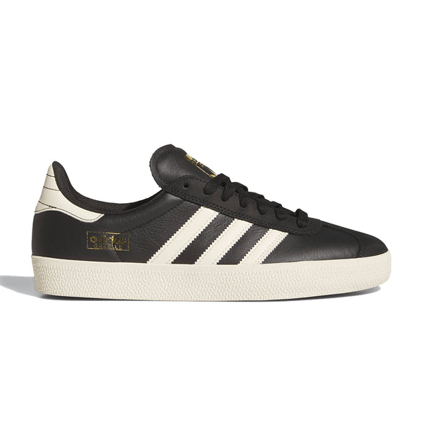 Adidas Gazelle Adv - Core Black / Cream White / Gold - Streetart.fr