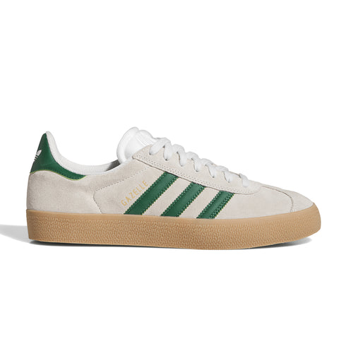 Adidas Gazelle Adv - Crystal White / Crystal White / Gum - Streetart.fr