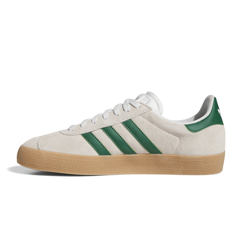 Adidas Gazelle Adv - Crystal White / Crystal White / Gum - Streetart.fr