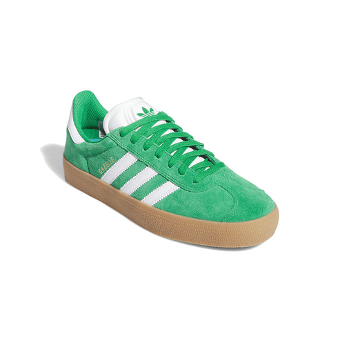 Adidas Gazelle Adv - Green / Cloud White / Gold Metallic - Streetart.fr