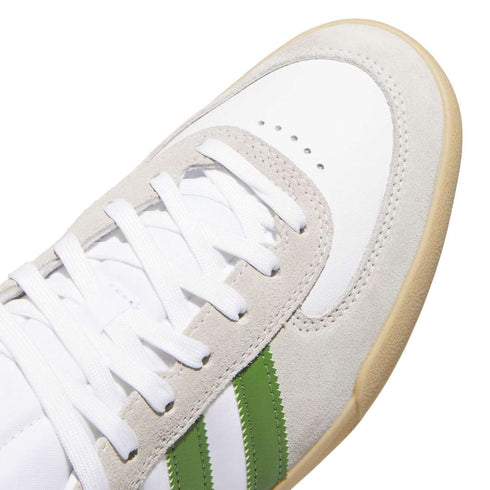 Adidas Glenburn - Footwear White / Crew Green / Gum3 - Streetart.fr