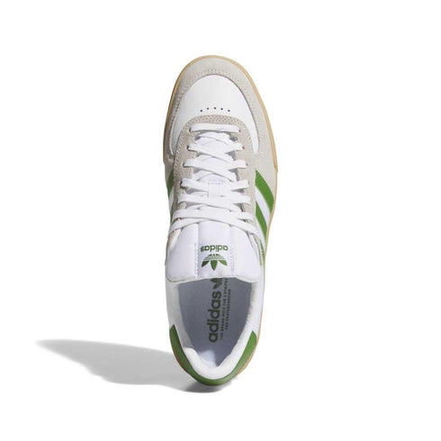 Adidas Glenburn - Footwear White / Crew Green / Gum3 - Streetart.fr