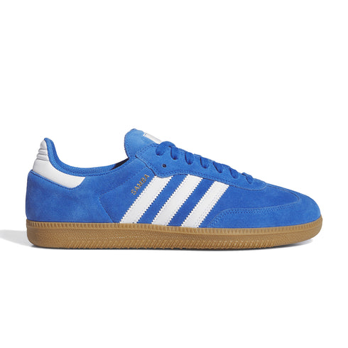 Adidas Samba Adv - Blue Bird / Cloud White / Gold Metallic - Streetart.fr