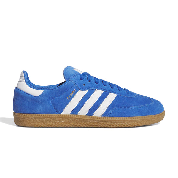 Adidas Samba Adv - Blue Bird / Cloud White / Gold Metallic - Streetart.fr