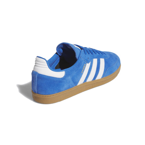 Adidas Samba Adv - Blue Bird / Cloud White / Gold Metallic - Streetart.fr