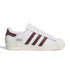 Adidas Superstar 80 Adv Crystal White / Shadow Red / Off White - Streetart.fr