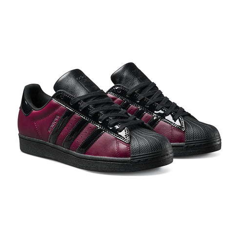 Adidas Superstar X Marcos Montoya Maroon / Maroon / Core Black - Streetart.fr