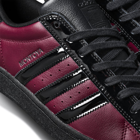 Adidas Superstar X Marcos Montoya Maroon / Maroon / Core Black - Streetart.fr