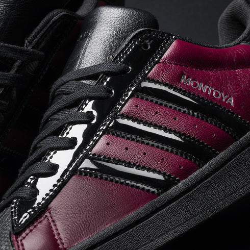 Adidas Superstar X Marcos Montoya Maroon / Maroon / Core Black - Streetart.fr