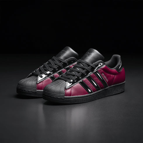 Adidas Superstar X Marcos Montoya Maroon / Maroon / Core Black - Streetart.fr
