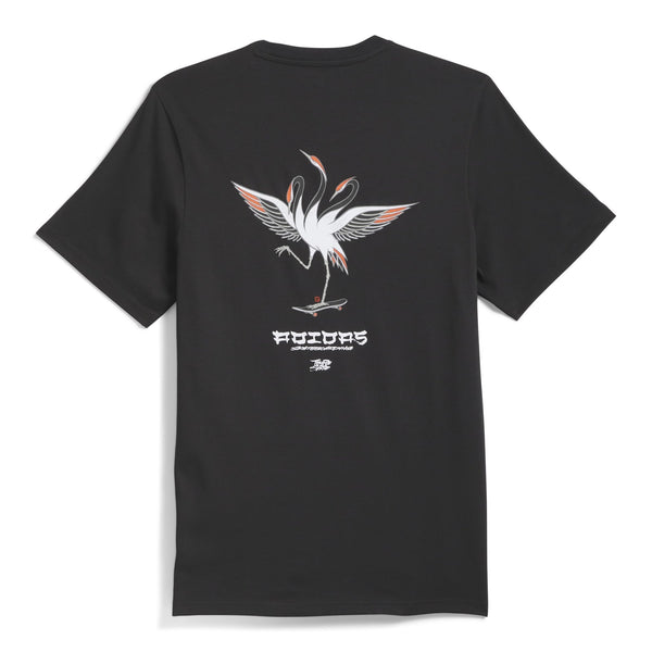 Adidas Tos Crane T-Shirt - Black / White - Streetart.fr