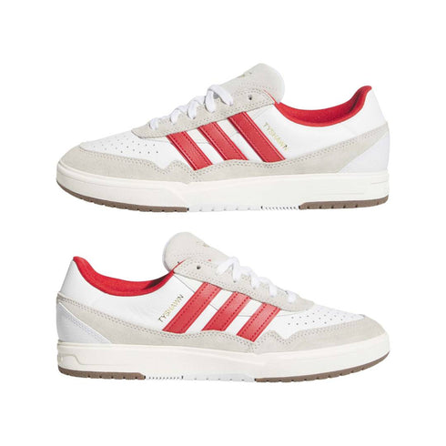 Adidas Tyshawn Ii - Cloud White / Better Scarlet / Chalk White - Streetart.fr
