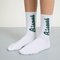 Bisous Lounge Socks - White - Streetart.fr