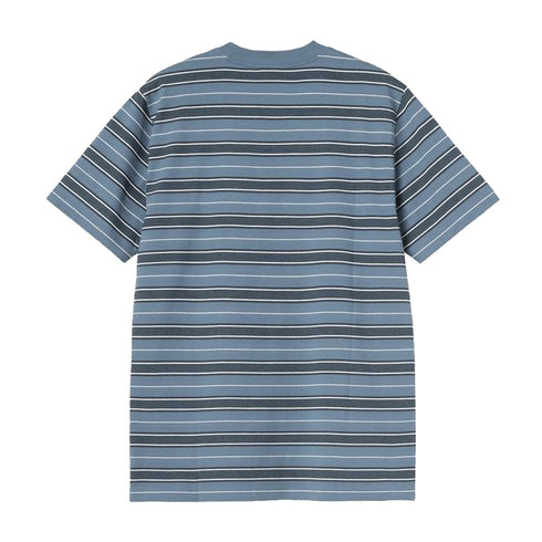 Carhartt WIP S/S Bronson T-Shirt - Bronson Stripe / Icesheet