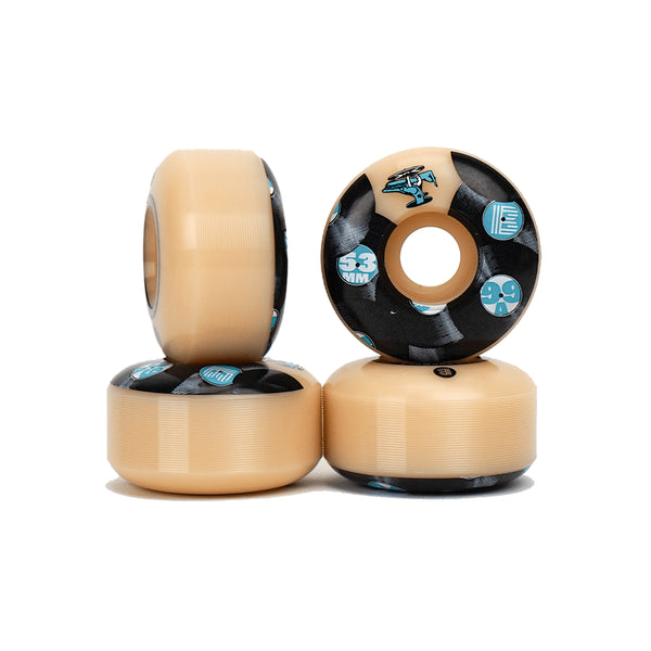Bonjour Urethane Wheels Vynil Serie - Blue - 99A 53Mm - Streetart.fr