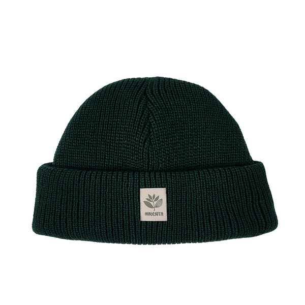 Magenta Fam Beanie Bonnet - Forest Green