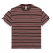 Polar Stripe T-Shirt - Brown / Red