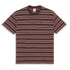 Polar Stripe T-Shirt - Brown / Red