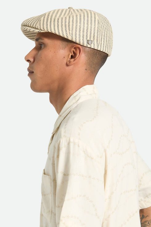 Brixton Brood Snap Cap - Black - Streetart.fr