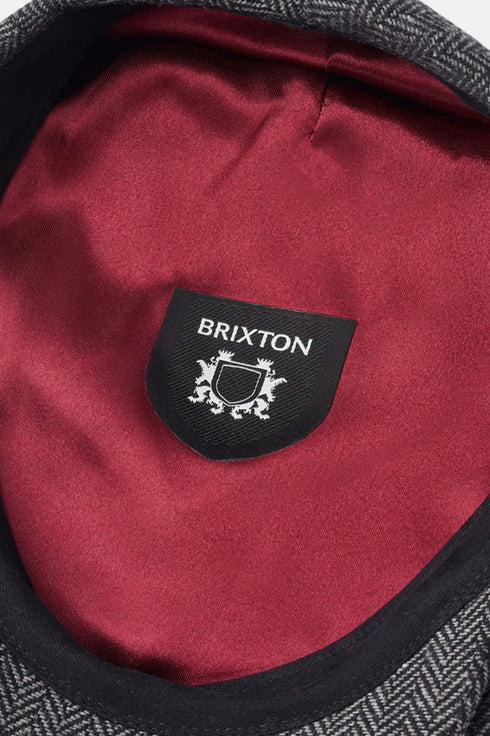 Brixton Hooligan Snap Cap - Black - Streetart.fr