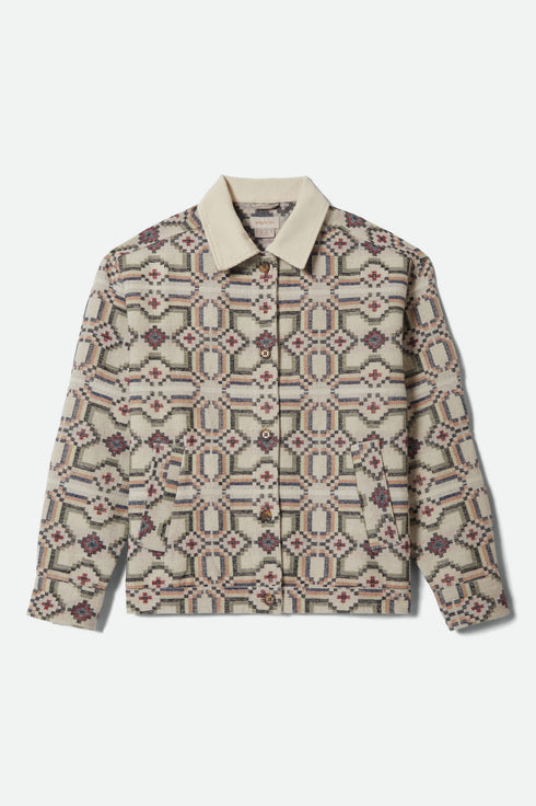 Brixton Womens The Alfama Jacket - Digi Tile - Streetart.fr